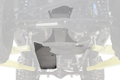 Fab Fours Gas Tank Skid Plate, 2-Stage Black Powder Coat JK3030-1