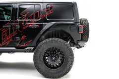 Fab Fours Fender, Matte Black Powder Coat JL1001-1