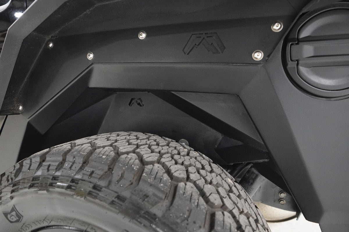 Fab Fours Inner Fender, 2-Stage Black Powder Coat JL1008-1