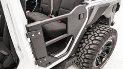 Fab Fours Half Tube Doors, Bare Steel JL1033-B