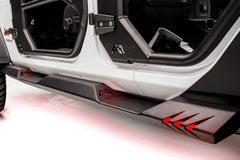 Fab Fours Light Rock Slider, Matte Black Powder Coat JL18-G1550-1