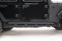 Fab Fours Rock Slider, 2-Stage Black Powder Coat JL18-G1750-1