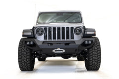 Fab Fours Matrix Front Bumper, No Guard, Bare Steel JL18-X4651-B