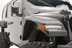 Fab Fours Fender Flare, Bare Steel JL2006-B