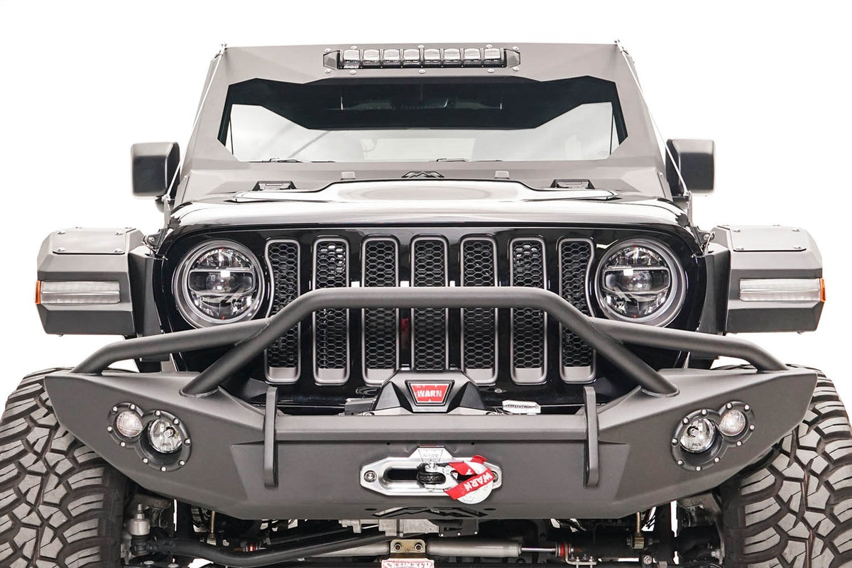 Fab Fours Fender Flare, 2-Stage Black Powder Coat JL2006-1