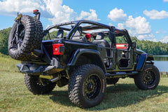 Fab Fours Spare Tire Carrier, Bare Steel JL2070-B