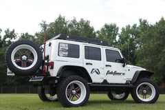 Fab Fours Off The Door Tire Carrier, 2-Stage Black Powder Coat JP-Y1261T-1