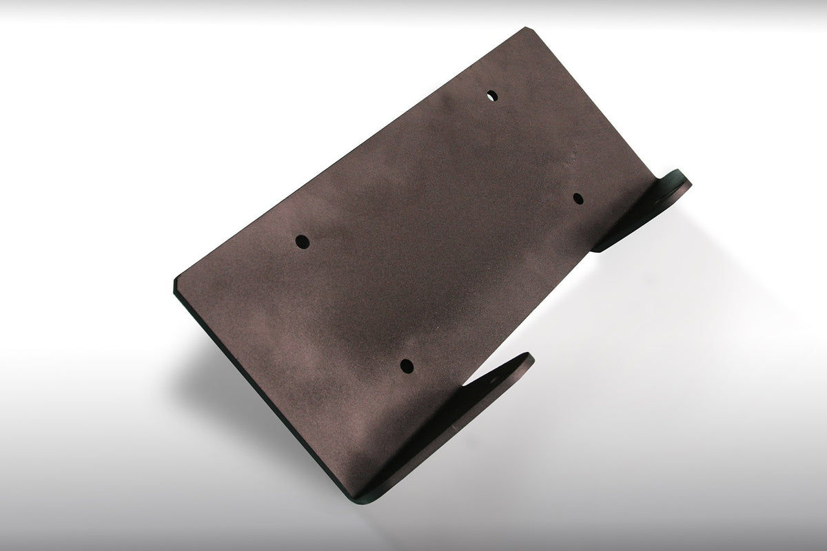 Fab Fours Winch Plate, 2-Stage Black Powder Coat JPWP-1