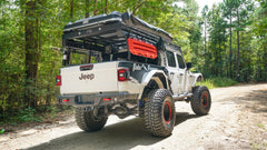 Fab Fours Standard Rear Bumper, Sensor Compatible, Bare Steel JT20-Y1952-B
