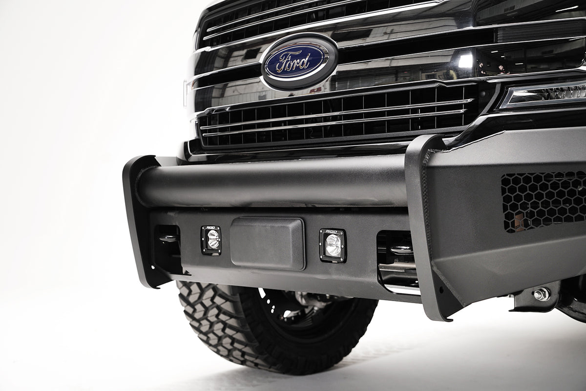 Fab Fours Adaptive Cruise Control Relocation Bracket, 2-Stage Black Powder Coat KGMOD-1