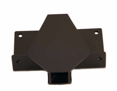 Fab Fours 2 in. Receiver Hitch, 2-Stage Black Powder Coat M1250-1