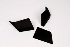 Fab Fours Bumper Extension Cap, 2-Stage Black Powder Coat M1950-1