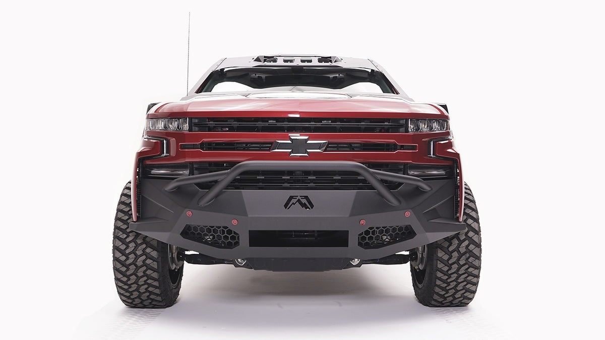 Fab Fours Vengeance Side Light Mesh Insert Cover, Bare Steel M4750-B