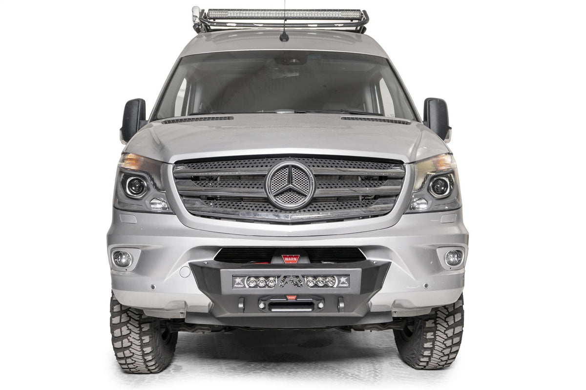 Fab Fours SH Winch Mount, No Guard, Bare Steel MB17-N4651-B