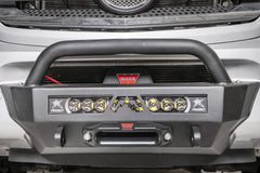 Fab Fours SH Winch Mount, Pre-Runner Guard, Bare Steel MB17-N4652-B