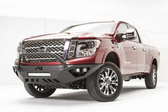 Fab Fours Vengeance Front Bumper, Pre-Runner Guard, Sensor Compatible, 2-Stage Black Powder Coat NT16-D3752-1