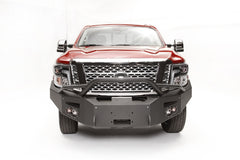 Fab Fours Premium Winch Front Bumper, Pre-Runner Guard, 2-Stage Black Powder Coat NT16-F3752-1