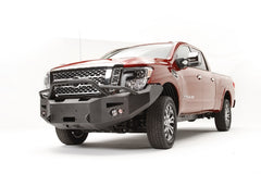 Fab Fours Premium Winch Front Bumper, Pre-Runner Guard, 2-Stage Black Powder Coat NT16-F3752-1