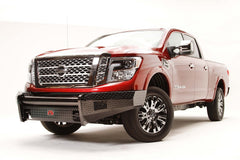 Fab Fours Black Steel Front Bumper, No Guard, 2-Stage Black Powder Coat NT16-K3761-1