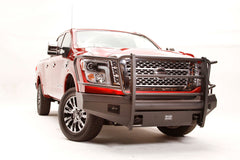 Fab Fours Elite Front Bumper, Full Grill Guard, 2-Stage Black Powder Coat NT16-R3760-1