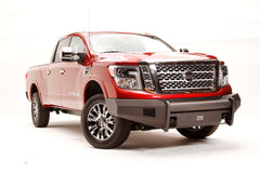 Fab Fours Elite Front Bumper, No Guard, 2-Stage Black Powder Coat NT16-R3761-1