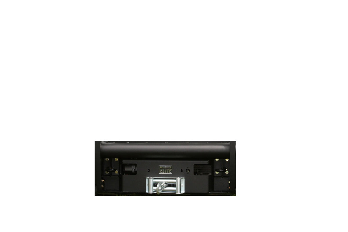Fab Fours Elite Ranch Winch Tray, 2-Stage Black Powder Coat QWINCH-1