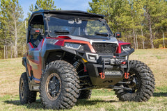 Fab Fours SXS Winch Bumper, Bare Steel SXFB-1250-B