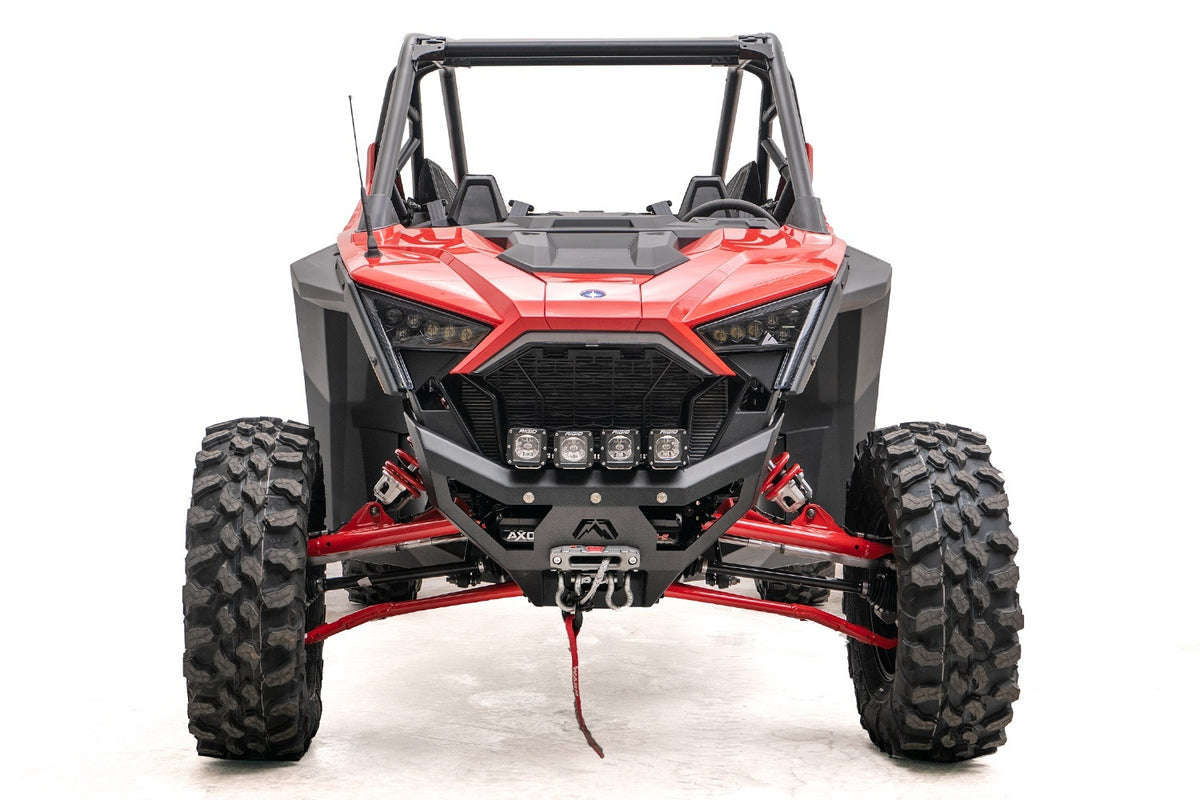Fab Fours SXS Winch Bumper, Matte Black Powder Coat SXFB-1450-1