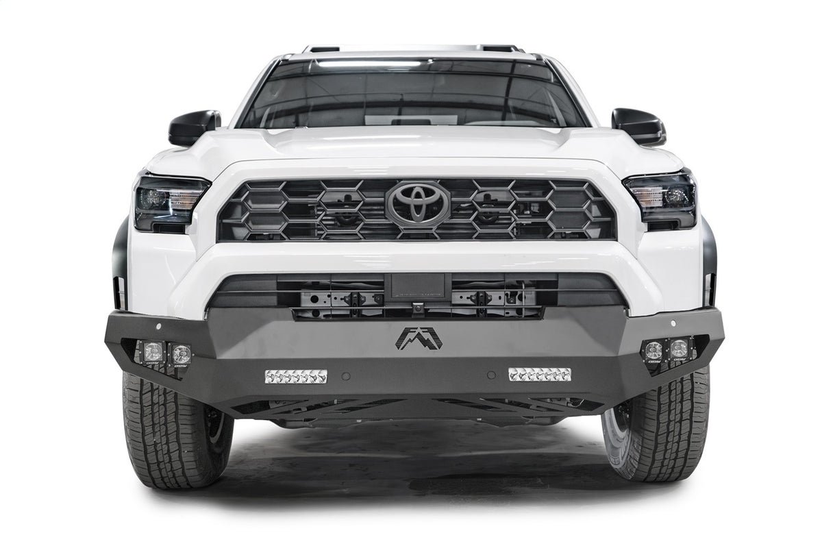 Fab Fours Vengeance Front Sensor Bumper, No Guard, Matte Black Powder Coat T425-D6851-1