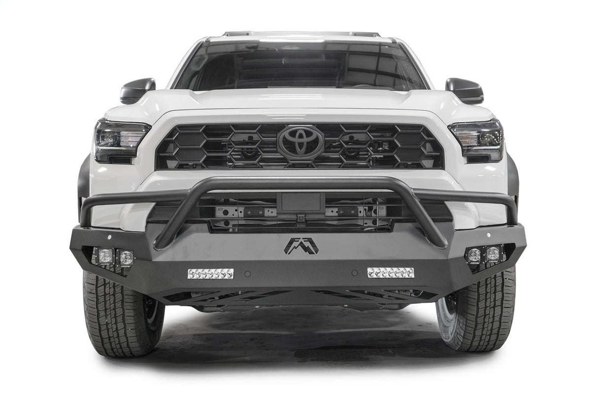 Fab Fours Vengeance Front Sensor Bumper, Pre-Runner Guard, Matte Black Powder Coat T425-D6852-1