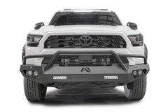 Fab Fours Vengeance Front Sensor Bumper, Pre-Runner Guard, Matte Black Powder Coat T425-D6852-1