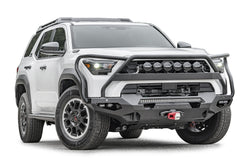 Fab Fours Matrix Front Bumper, Full Grill Guard, Matte Black Powder Coat T425-X6850-1