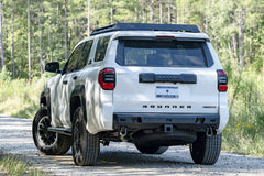 Fab Fours Premium Rear Sensor Bumper, Matte Black Powder Coat T425-Y6851-1