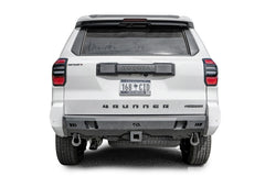 Fab Fours Premium Rear Sensor Bumper, Matte Black Powder Coat T425-Y6851-1