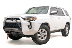 Fab Fours Winch Mount, High Pre-Runner Guard, Bare Steel T4R-N4553-B