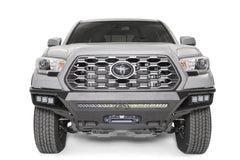 Fab Fours Vengeance Winch Front Bumper, No Guard, Matte Black Powder Coat TB16-01-1