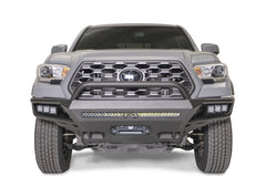 Fab Fours Vengeance Winch Front Bumper, Pre-Runner Guard, Bare Steel TB16-02-B