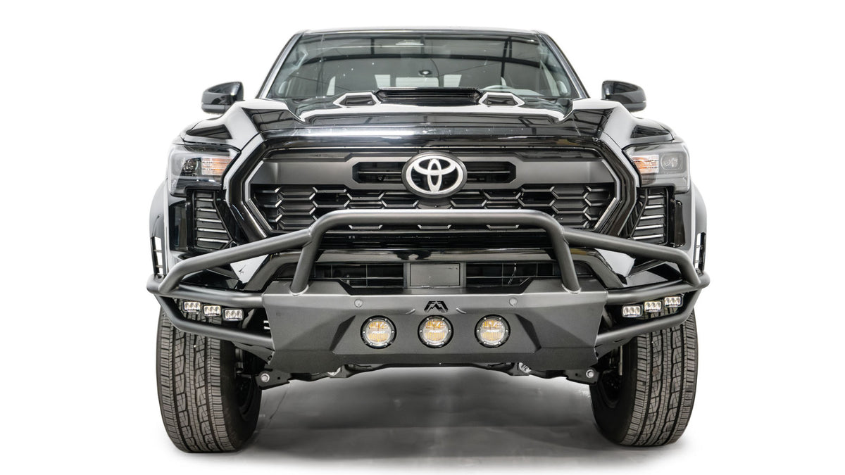 Fab Fours Hybrid Front Bumper, Pre-Runner Guard, Matte Black Powder Coat TB24-04-1