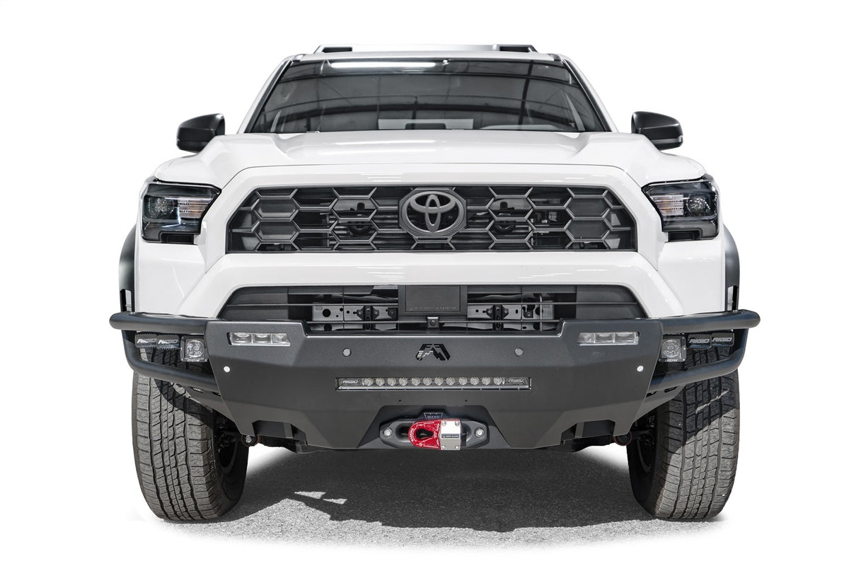 Fab Fours Vengeance Front Sensor Winch Bumper, No Guard, Matte Black Powder Coat TB68-01-1