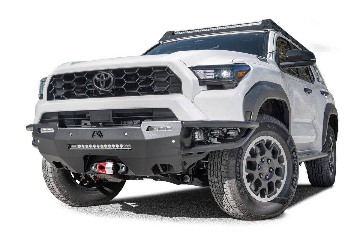 Fab Fours Vengeance Front Sensor Winch Bumper, No Guard, Bare Steel TB68-01-B