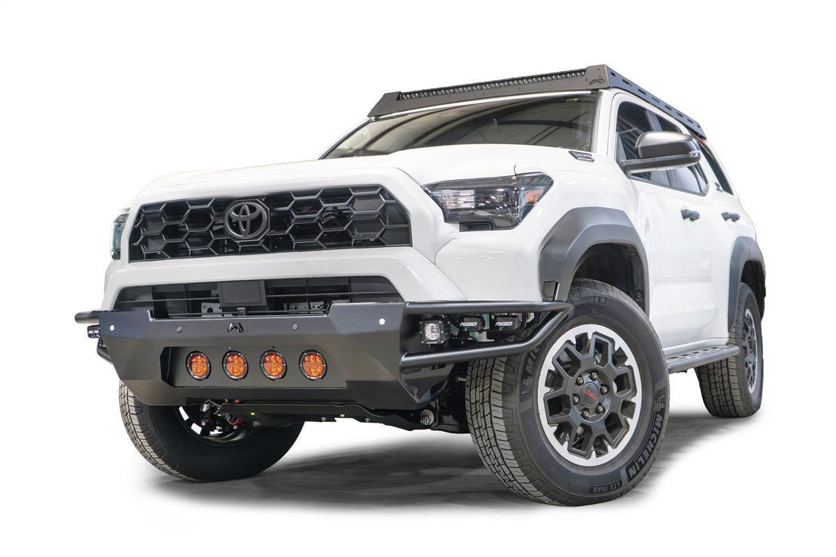 Fab Fours Vengeance Front Sensor Bumper, No Guard, Matte Black Powder Coat TB68-03-1