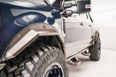 Fab Fours Open Fender Flare, 2-Stage Black Powder Coat TF4110-1