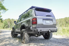 Fab Fours Premium Rear Bumper, Matte Black Powder Coat TL24-Y6751-1