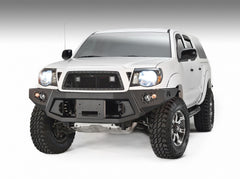 Fab Fours Premium Heavy Duty Winch Front Bumper, No Guard, 2-Stage Black Powder Coat TT05-B1551-1