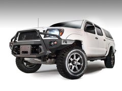 Fab Fours Premium Heavy Duty Winch Front Bumper, Pre-Runner Guard, 2-Stage Black Powder Coat TT05-B1552-1