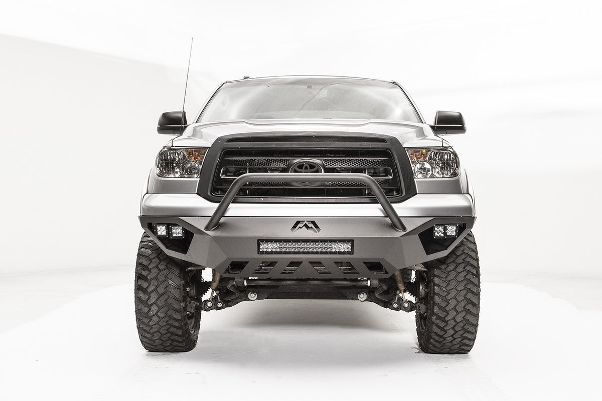 Fab Fours Vengeance Front Bumper, Pre-Runner Guard, 2-Stage Black Powder Coat TT07-D4452-1