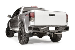 Fab Fours Vengeance Rear Bumper, 2-Stage Black Powder Coat TT07-E1550-1