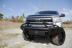 Fab Fours Elite Front Bumper, Pre-Runner Guard, 2-Stage Black Powder Coat TT07-R1862-1
