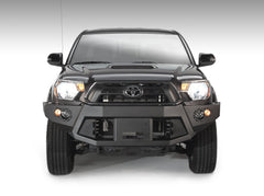 Fab Fours Premium Heavy Duty Winch Front Bumper, No Guard, 2-Stage Black Powder Coat TT12-B1651-1