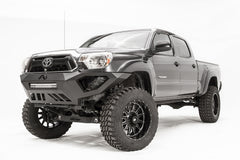 Fab Fours Vengeance Front Bumper, No Guard, 2-Stage Black Powder Coat TT12-D1651-1